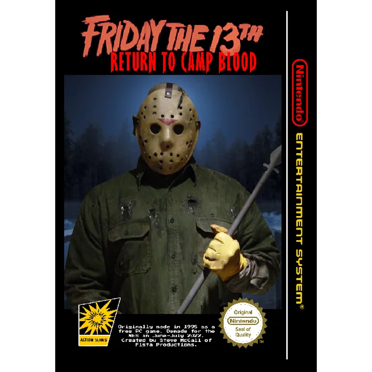 Jaquette de Friday The 13th Return To Camp Blood 1 sur Nes