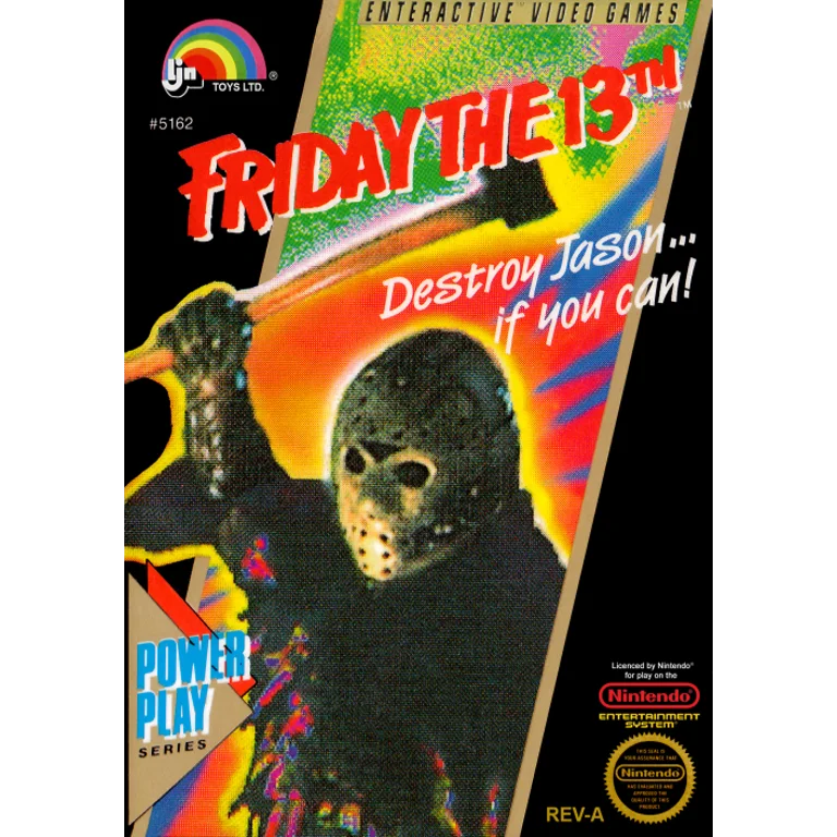 Jaquette de Friday the 13th 1 sur Nes