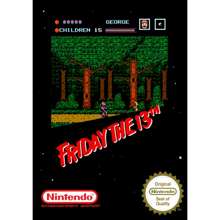 Jaquette de Friday the 13th sur Nes