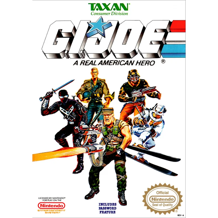 Jaquette de G.I. Joe A Real American Hero 1 sur Nes