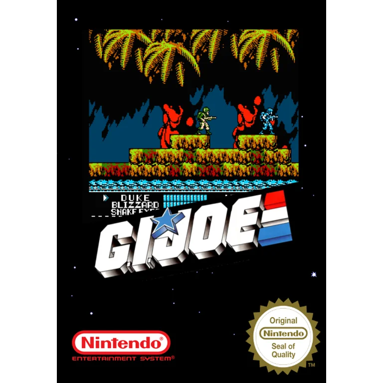 Jaquette de G.I. Joe A Real American Hero sur Nes