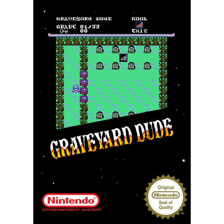Jaquette de GRAVEYARD DUDE 1 sur Nes