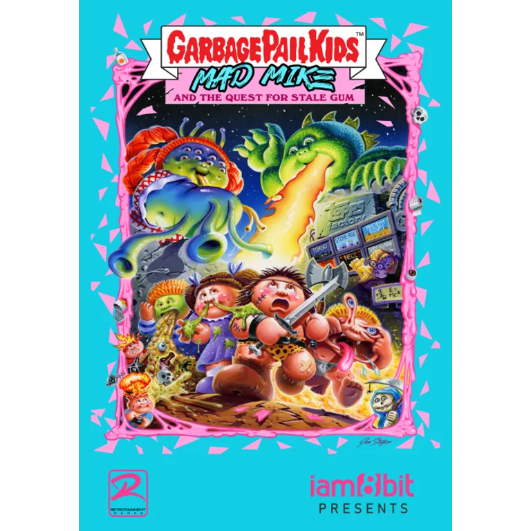 Jaquette de Garbage Pail Kids Mad Mike and the Quest for Stale Gum 1 sur Nes