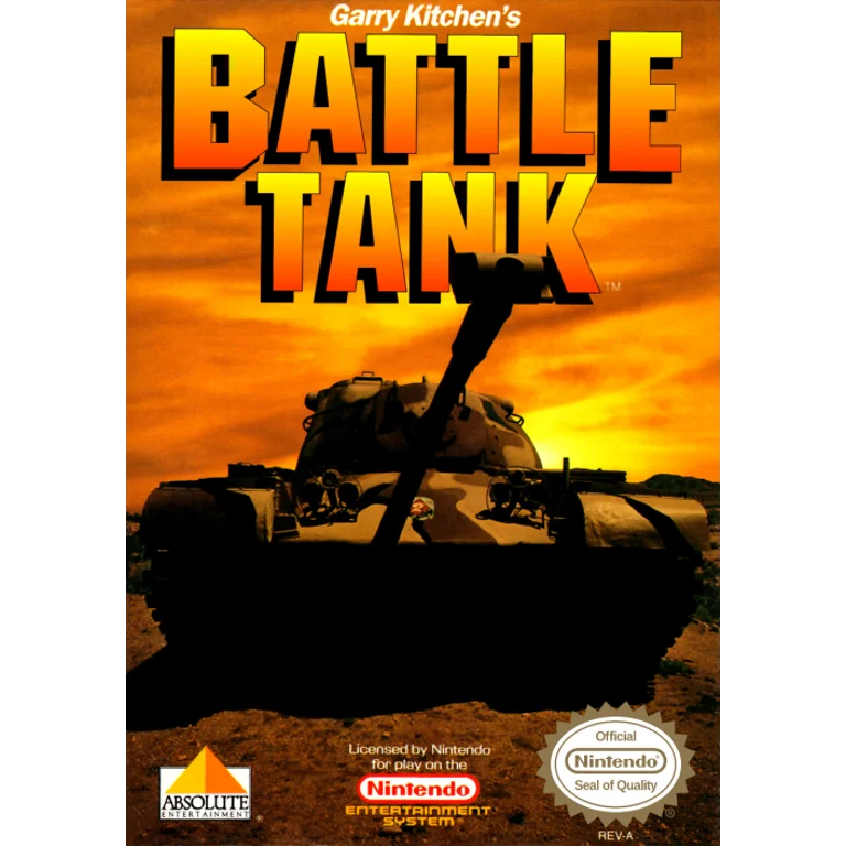 Jaquette de Garry Kitchens BattleTank 1 sur Nes