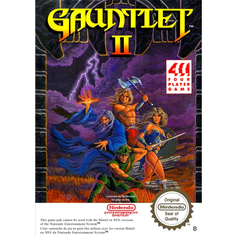 Jaquette de Gauntlet II 1 sur Nes