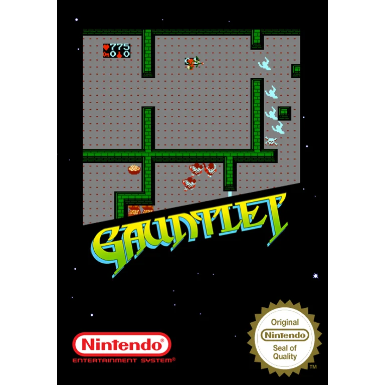 Jaquette de Gauntlet sur Nes