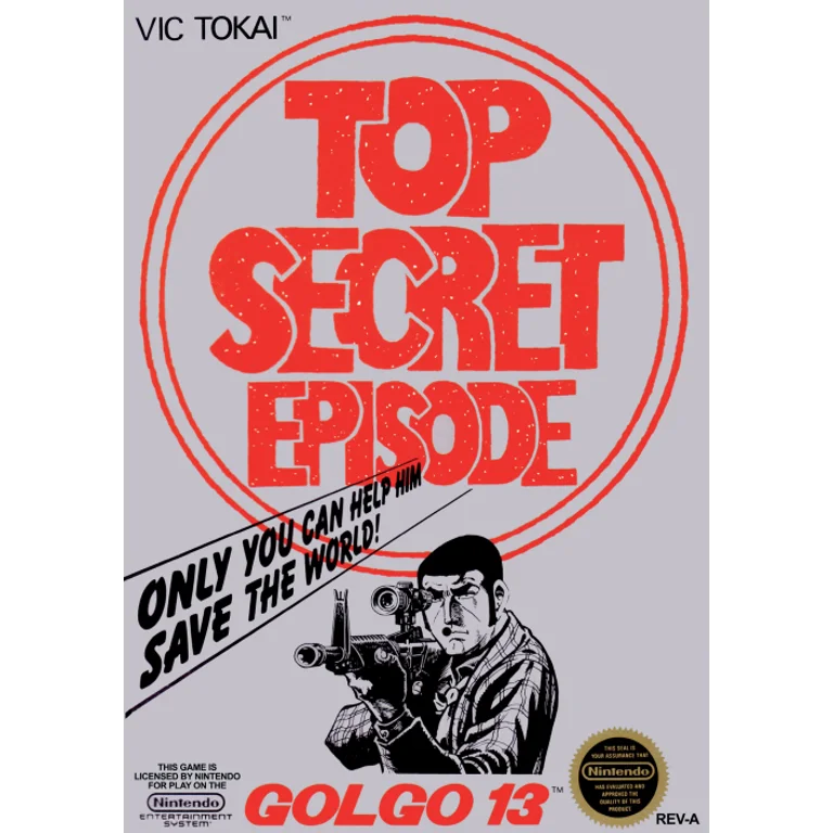 Jaquette de Golgo 13 Top Secret Episode 1 sur Nes