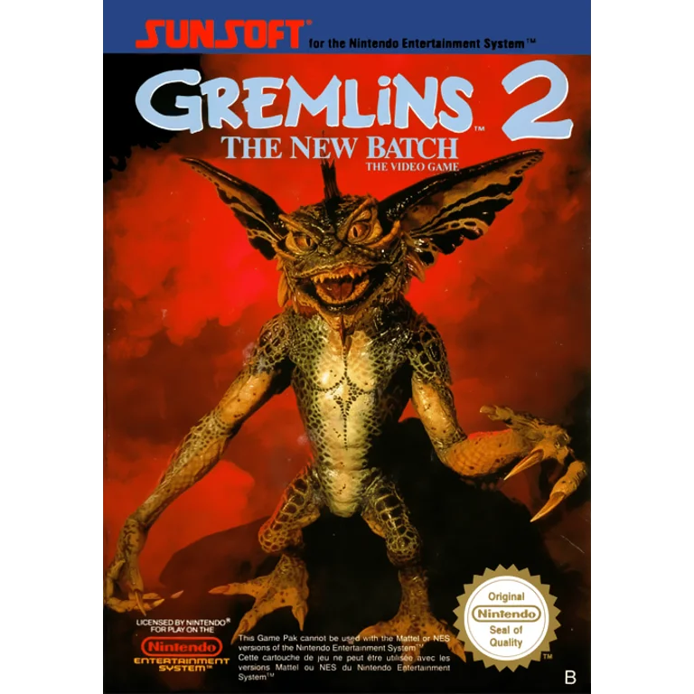 Jaquette de Gremlins 2 The New Batch sur Nes