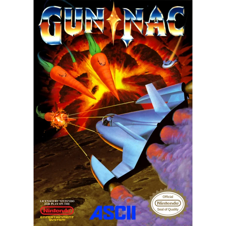 Jaquette de Gun Nac sur Nes