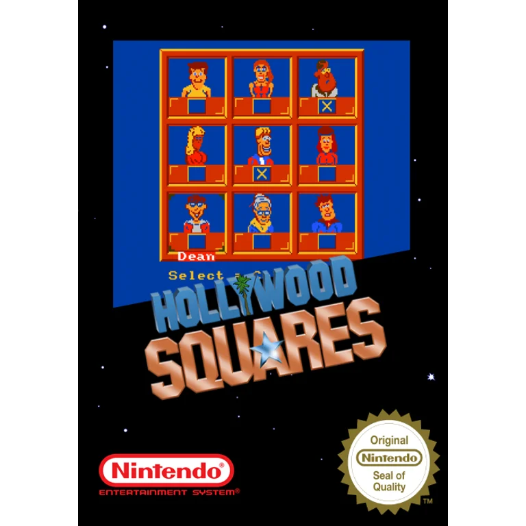 Jaquette de Hollywood Squares sur Nes