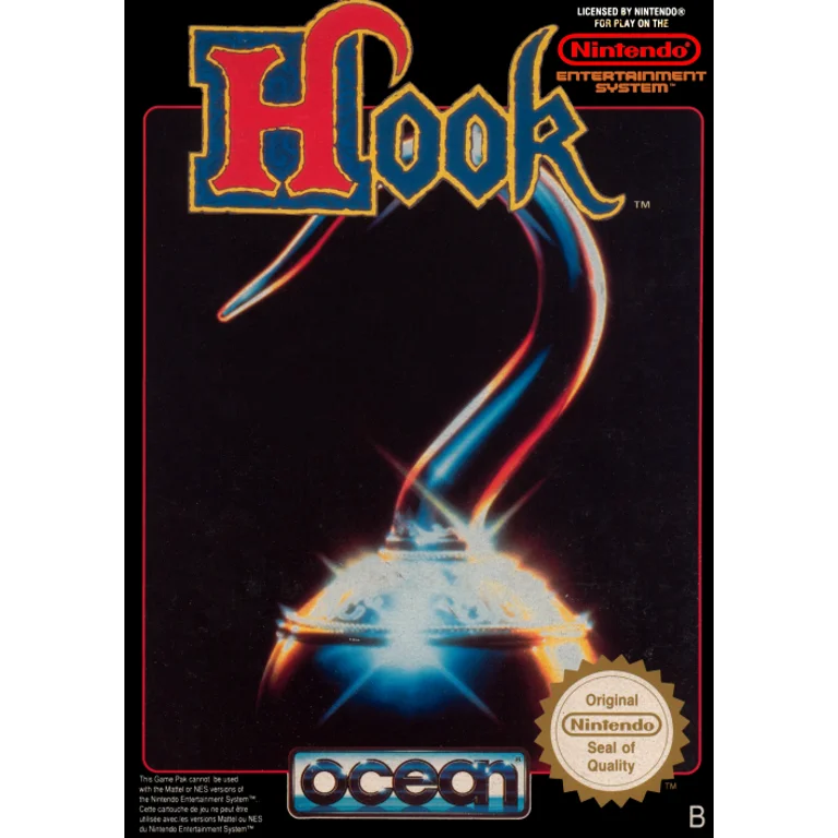 Jaquette de Hook 1 sur Nes