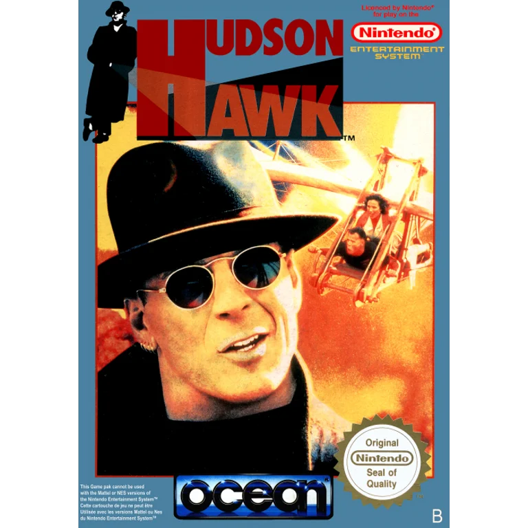 Jaquette de Hudson Hawk 1 sur Nes