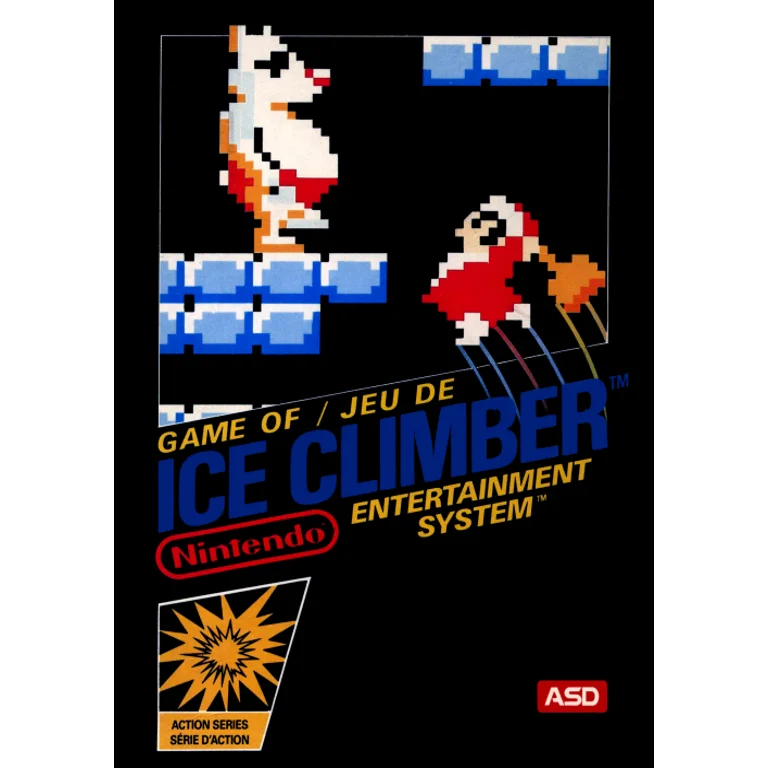 Jaquette de Ice Climber sur Nes