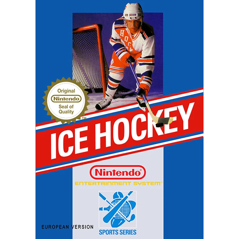 Jaquette de Ice Hockey sur Nes
