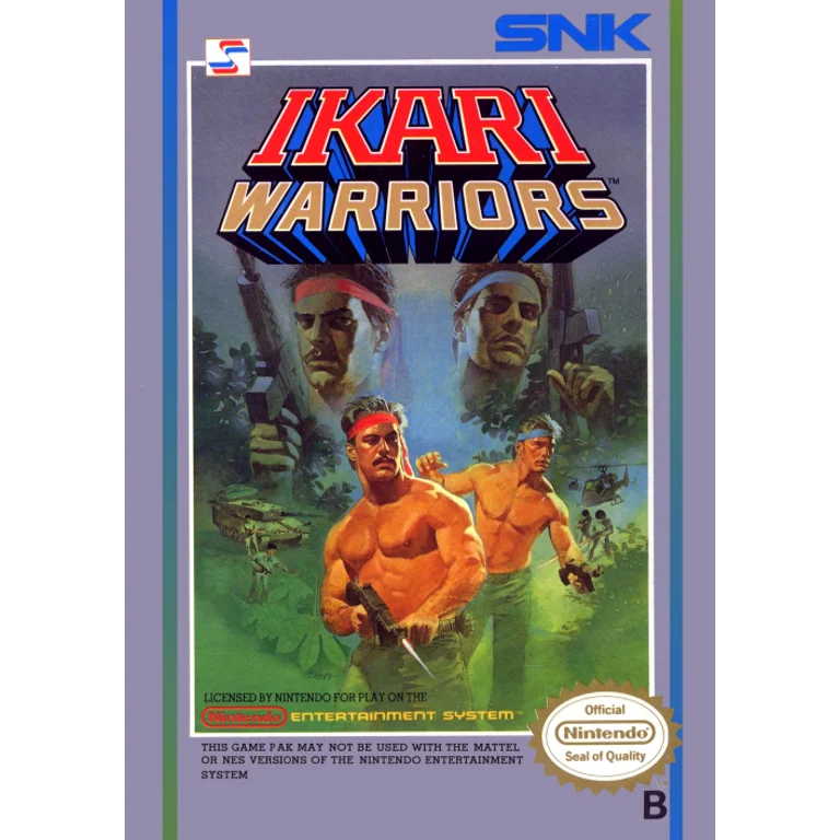 Jaquette de Ikari Warriors sur Nes