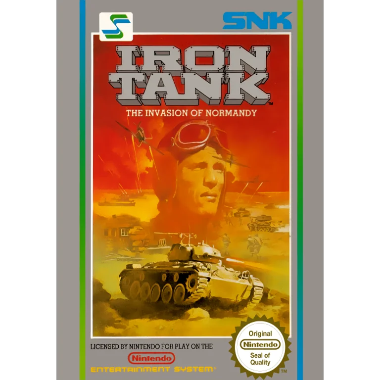 Jaquette de Iron Tank The Invasion of Normandy 1 sur Nes