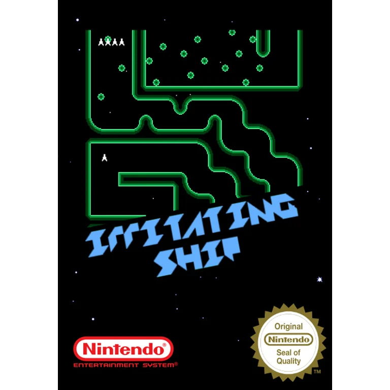 Jaquette de Irritating Ship 1 sur Nes