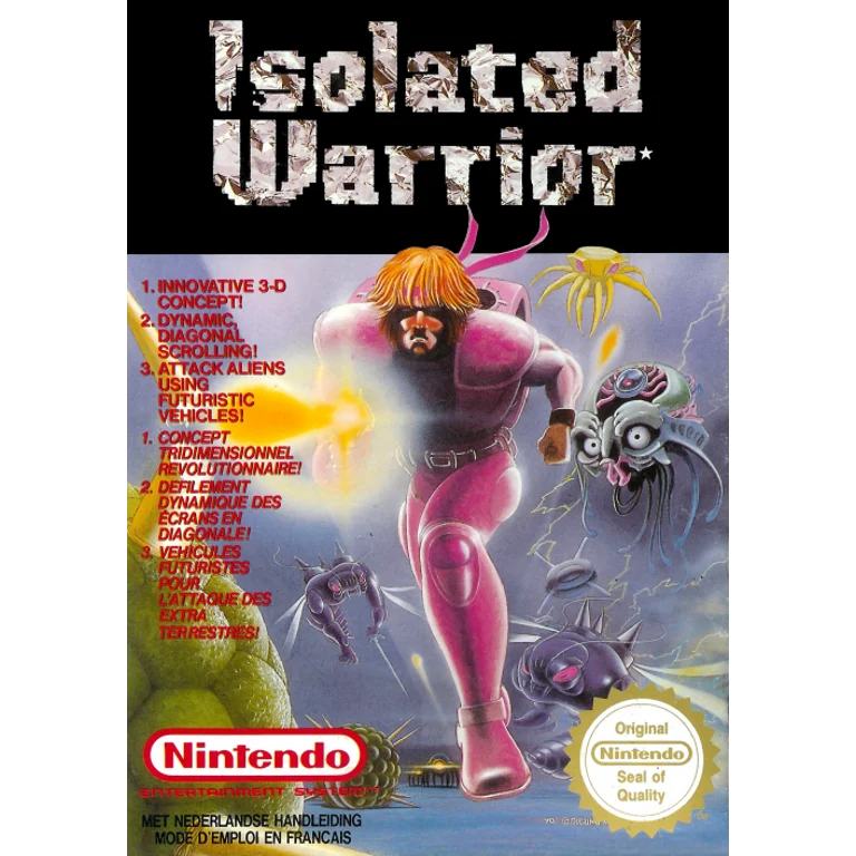 Jaquette de Isolated Warrior sur Nes