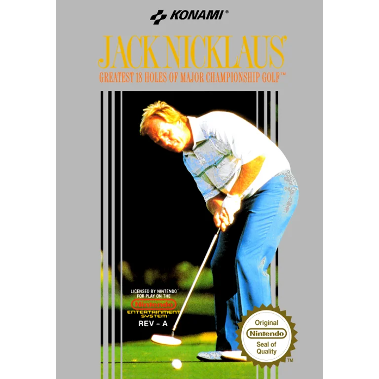 Jaquette de Jack Nicklaus Greatest 18 Holes of Major Champion 1 sur Nes