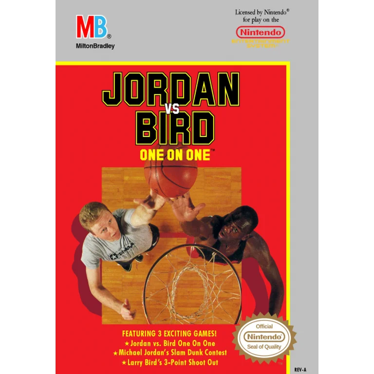 Jaquette de Jordan vs Bird One On One 1 sur Nes