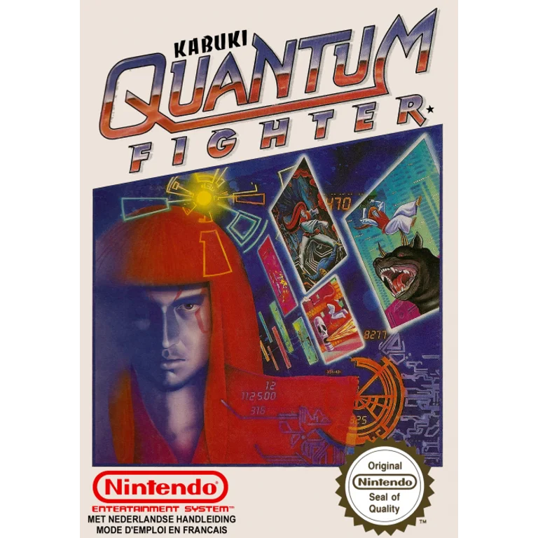 Jaquette de Kabuki Quantum Fighter sur Nes