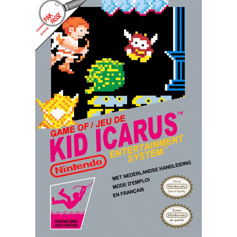 Jaquette de Kid Icarus sur Nes
