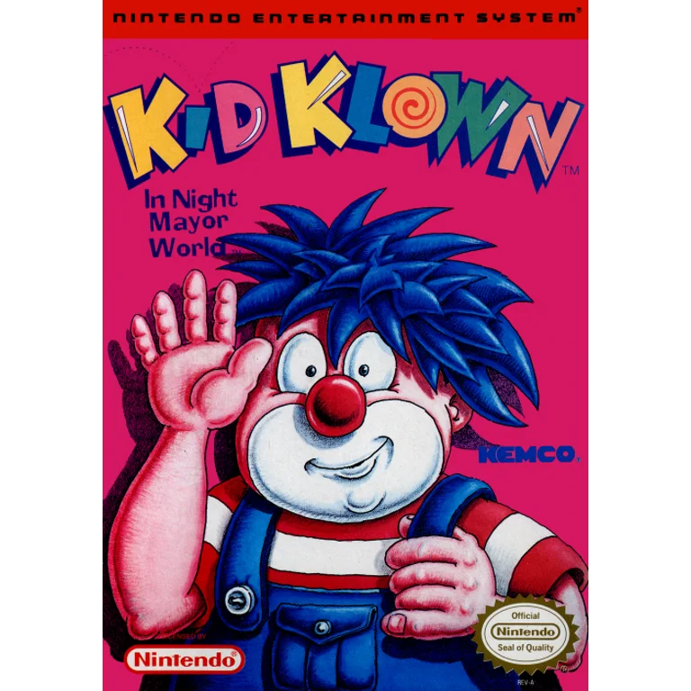 Jaquette de Kid Klown in Night Mayor World 1 sur Nes