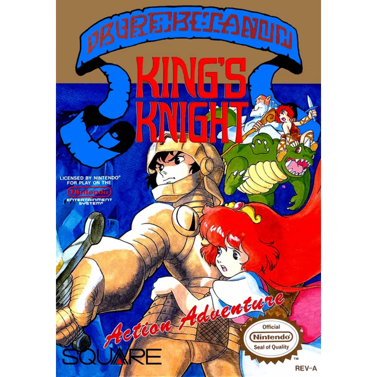 Jaquette de Kings Knight 1 sur Nes