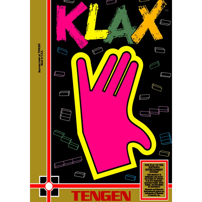 Jaquette de Klax 1 sur Nes