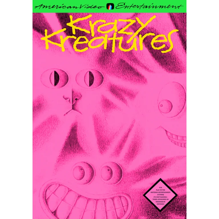 Jaquette de Krazy Kreatures 1 sur Nes