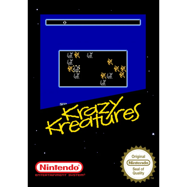Jaquette de Krazy Kreatures sur Nes