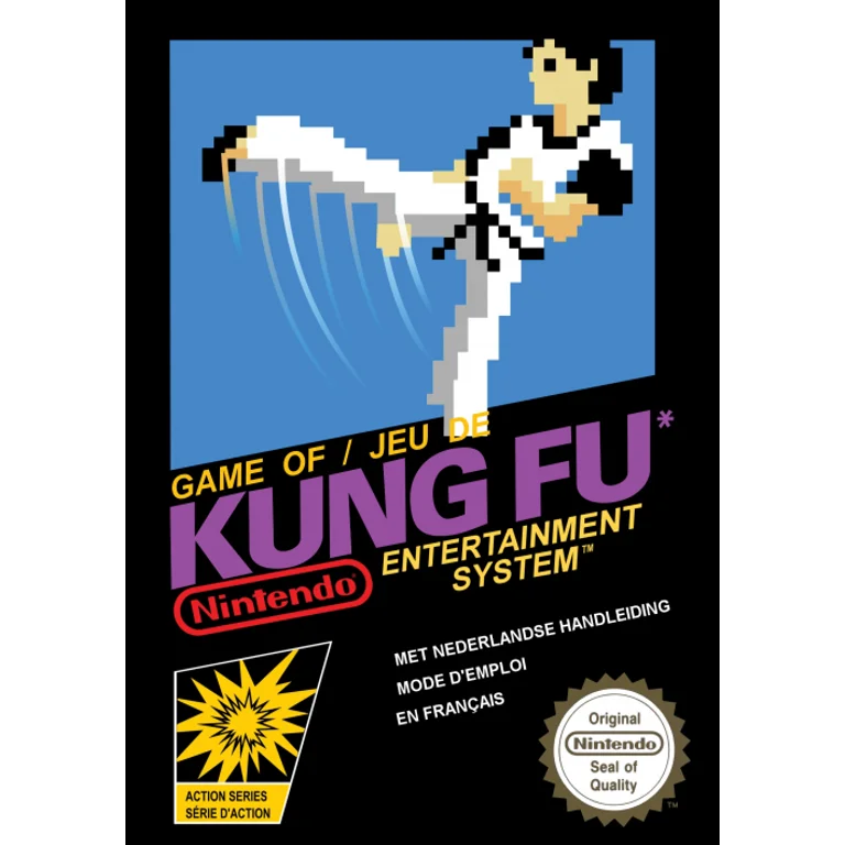 Jaquette de Kung Fu sur Nes