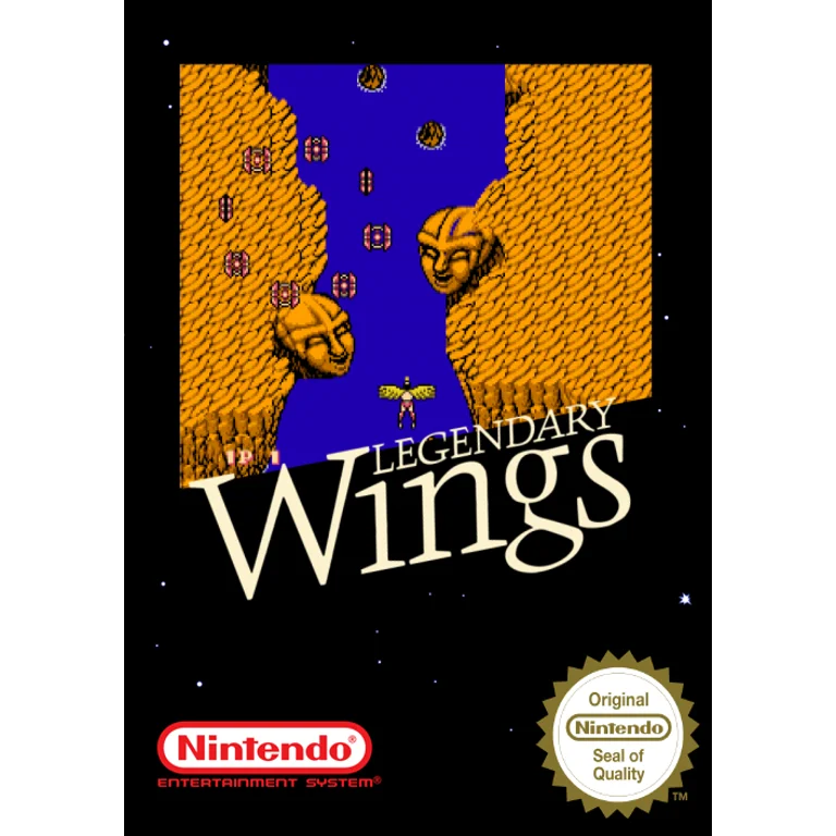 Jaquette de Legendary Wings sur Nes
