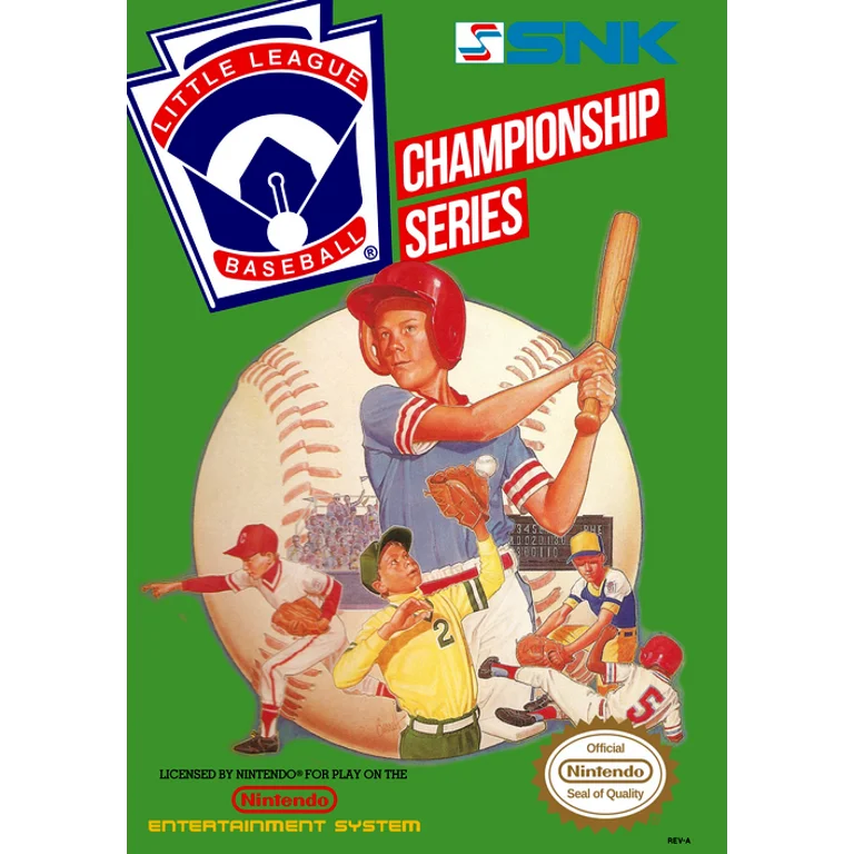 Jaquette de Little League Baseball Championship Series 1 sur Nes