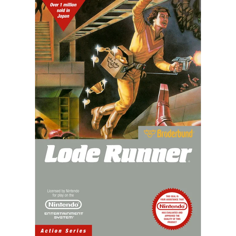 Jaquette de Lode Runner 1 sur Nes