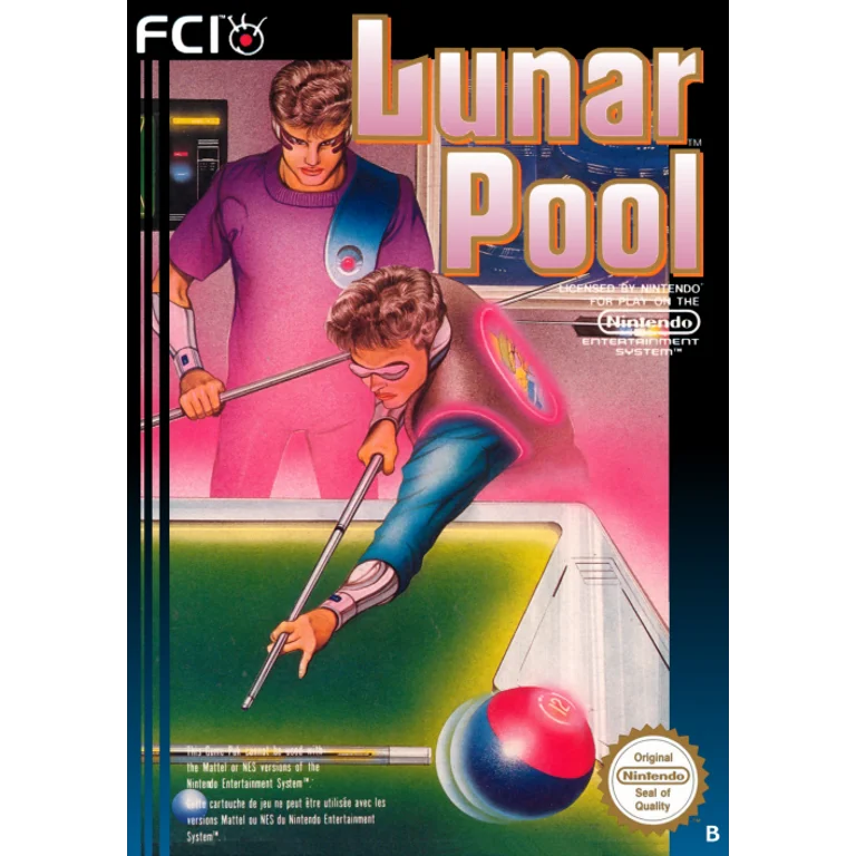 Jaquette de Lunar Pool 1 sur Nes