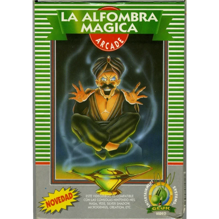 Jaquette de Magic Carpet 1001 sur Nes