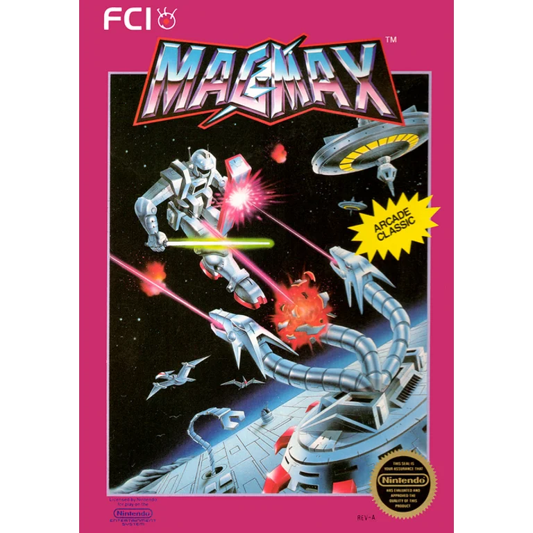 Jaquette de Magmax 1 sur Nes