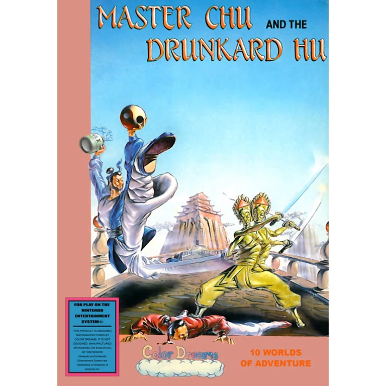 Jaquette de Master Chu and the Drunkard Hu 1 sur Nes