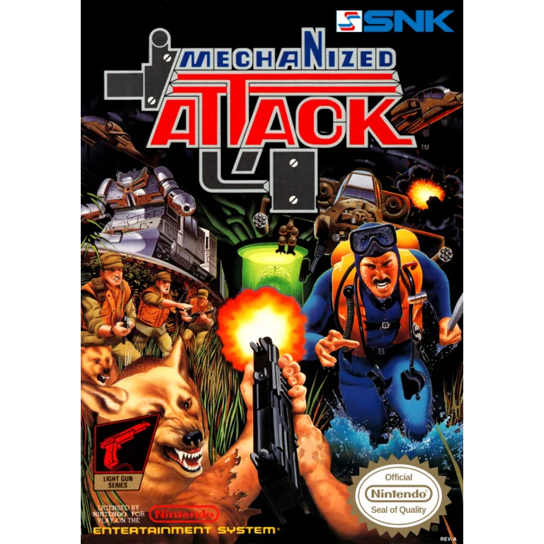 Jaquette de Mechanized Attack 1 sur Nes