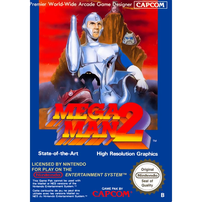 Jaquette de Mega Man 2 sur Nes