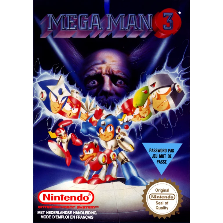 Jaquette de Mega Man 3 sur Nes