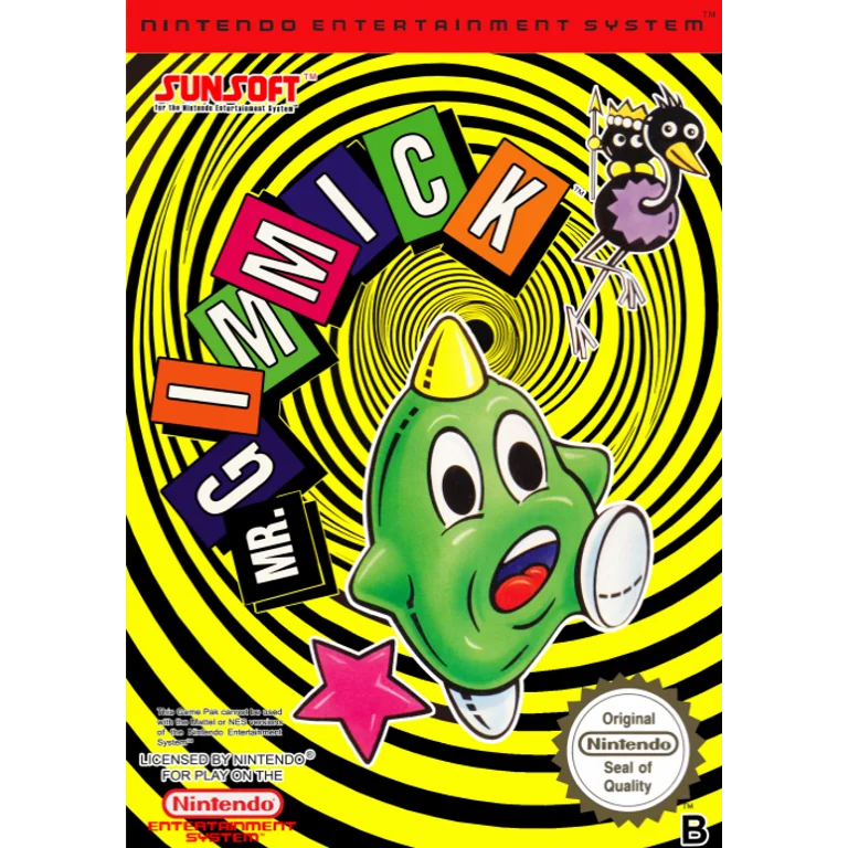 Jaquette de Mr. Gimmick sur Nes
