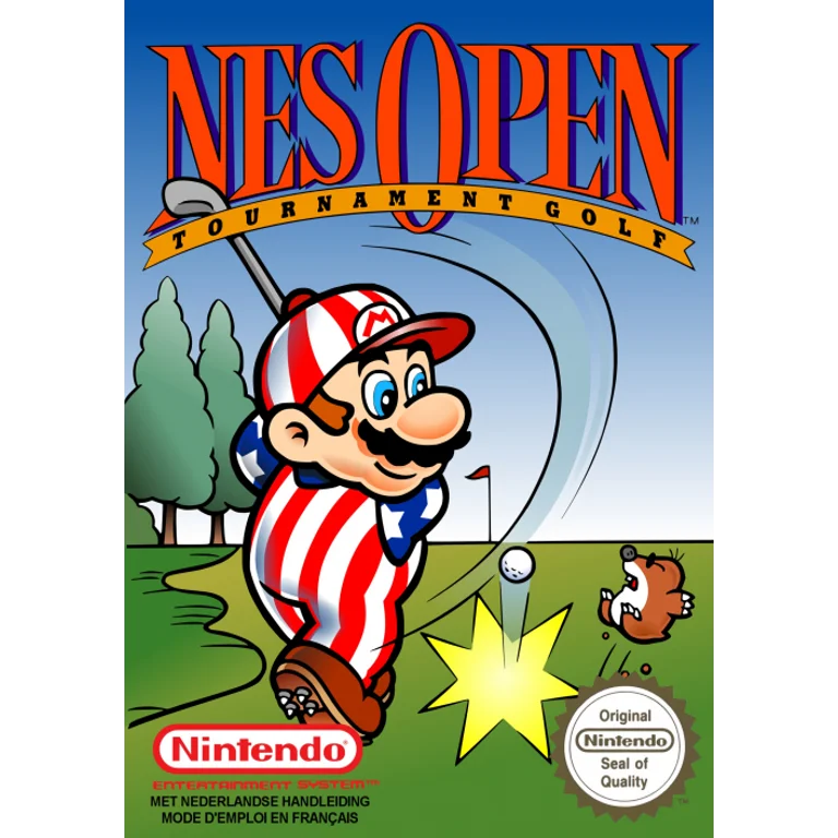 Jaquette de NES Open Tournament Golf 1 sur Nes