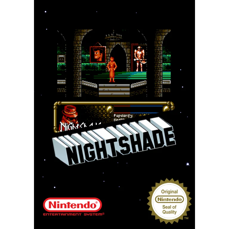 Jaquette de Nightshade sur Nes