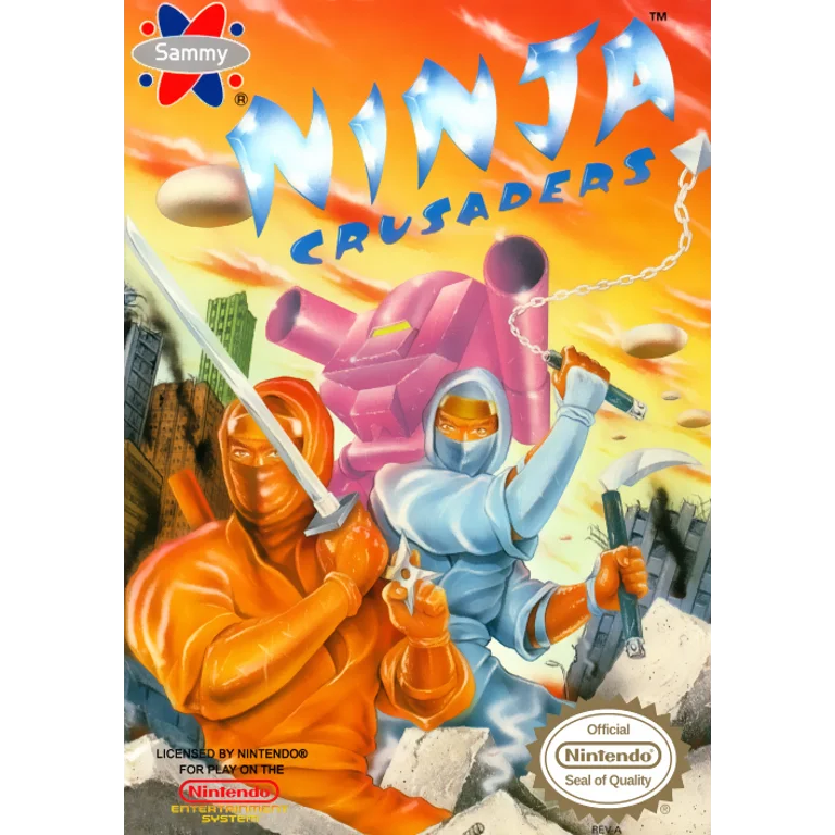 Jaquette de Ninja Crusaders 1 sur Nes