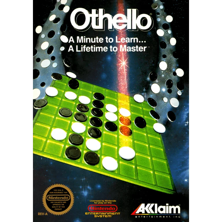 Jaquette de Othello 1 sur Nes