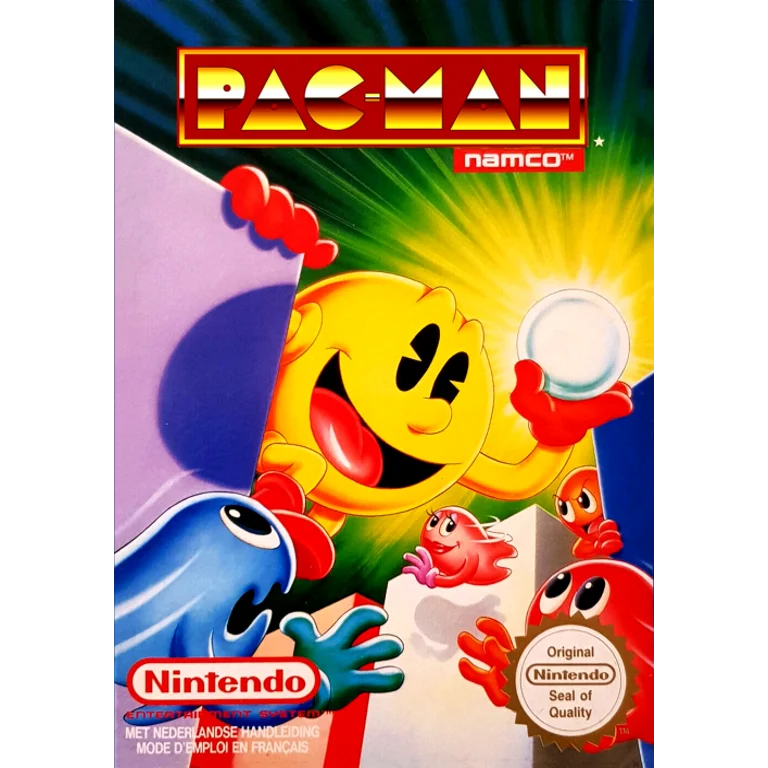 Jaquette de Pac Man sur Nes