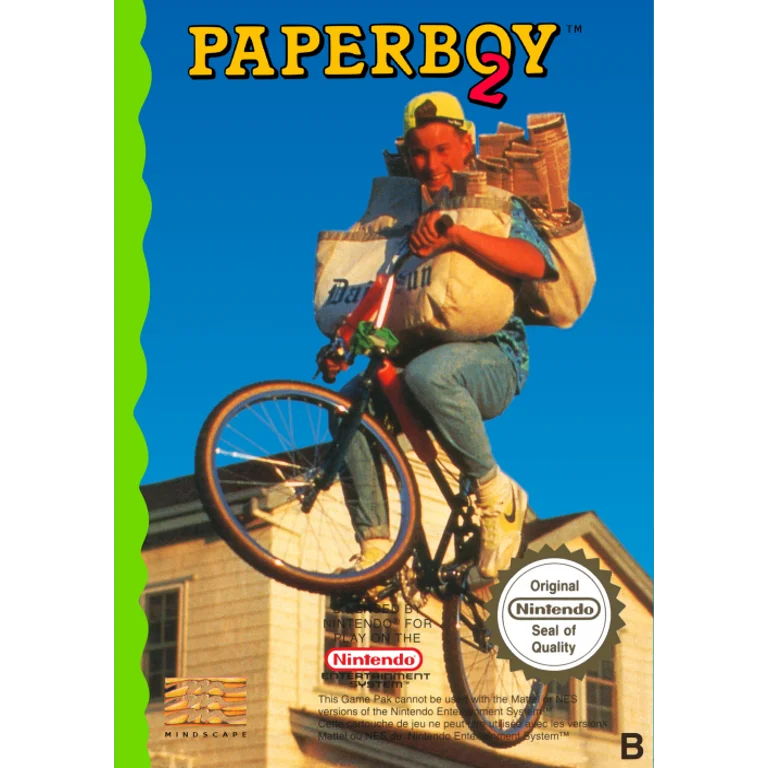 Jaquette de Paperboy 2 sur Nes