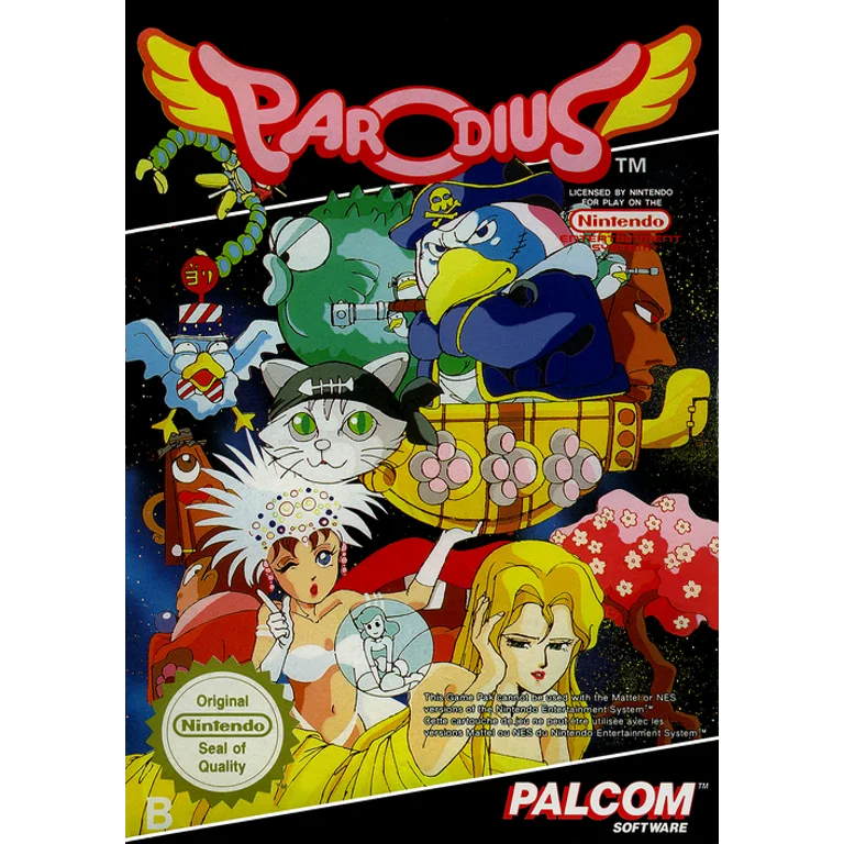 Jaquette de Parodius 1 sur Nes